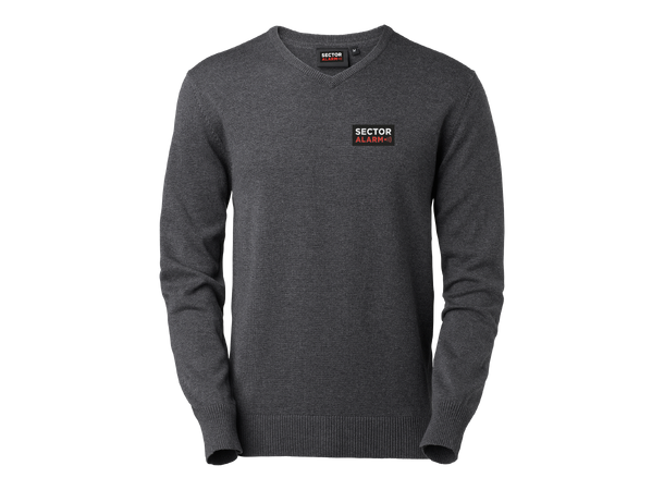 Sector James Pullover V-neck Grey XS