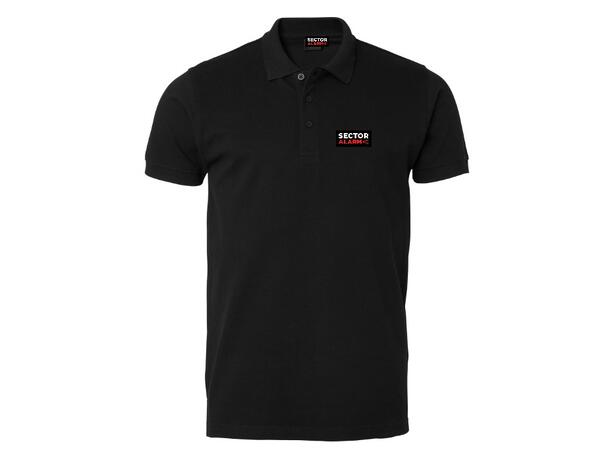 Sector Polo VEKTER Black XS