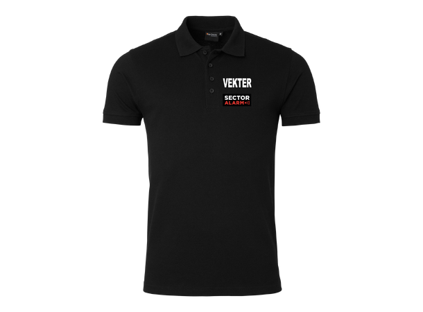 Sector Polo VEKTER Black XS