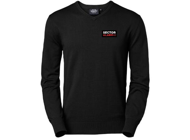 Sector James Pullover V Neck VARTIJA Svart XS